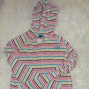 Girls North Face fleece jacket